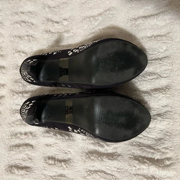 Hot y2k black silver studded high heels pumps 🖤 - Picture 7 of 16